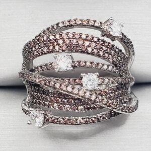 Chocolate Brown Diamond Ring